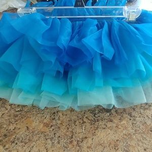 Blue ombre tutu